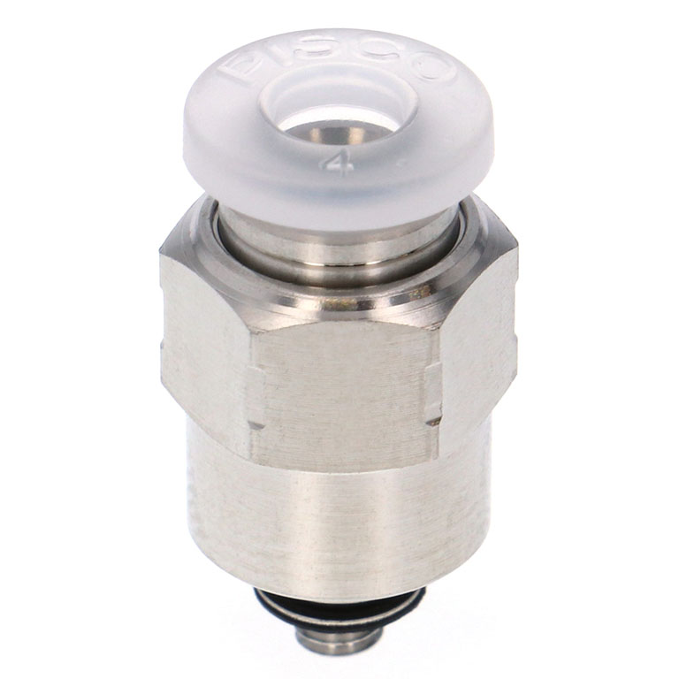 Đầu Nối Nhanh Khí Nén Dạng Thẳng Thân Lục Giác Ren Ngoài Pisco SPPC4-M3SP