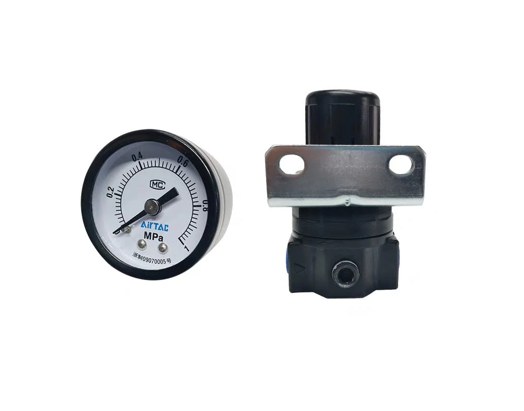 Van điều áp khí nén Airtac SR200-08 (Rc 1/4 inch, P max 1.0 MPa)