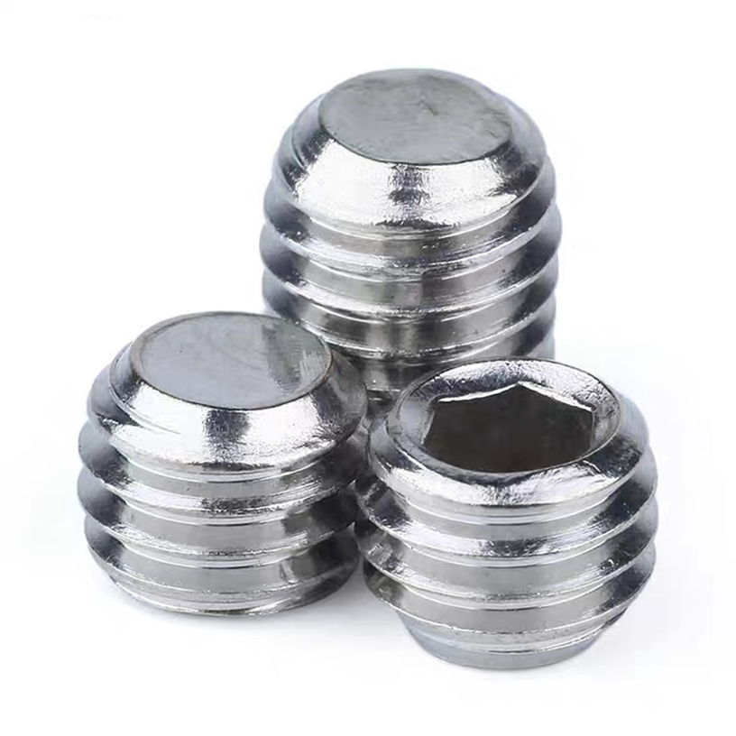 Vít Trí Đuôi Bằng Thép Mạ Kẽm 10.9 DIN913 M4x4