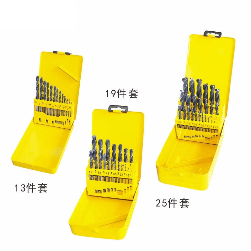 Bộ 13 Chi Tiết Mũi Khoan Xoắn Chuôi Thẳng 1.5-6.5 mm Bosi BS532213