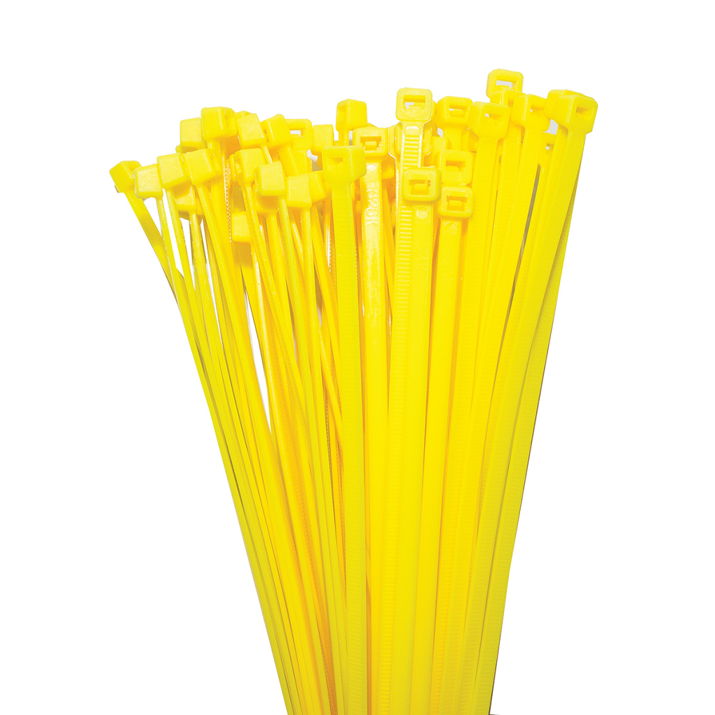 Dây Rút Nhựa Màu Vàng KST 250 x 4.6 mm K-250S-YL