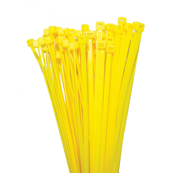 Dây Rút Nhựa Màu Vàng KST 100 x 2.5 mm K-100M-YL