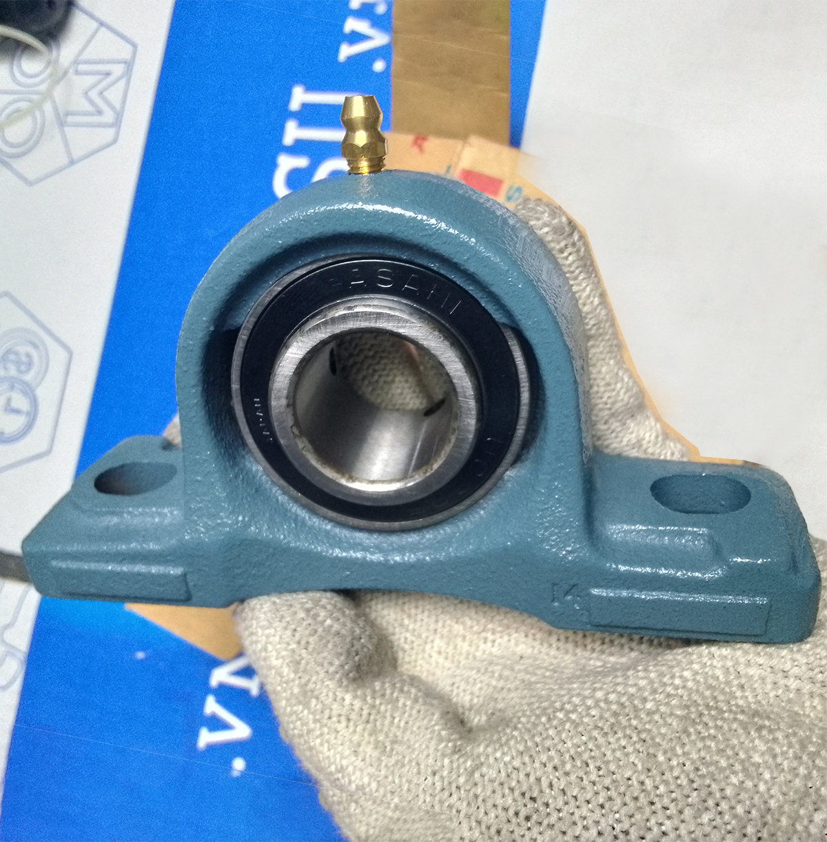Gối Đỡ Vòng Bi UCP 205 Asahi Trục 25mm