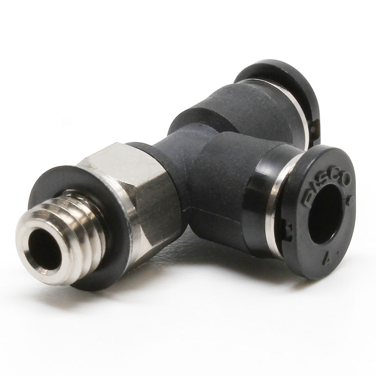 Đầu Nối Nhanh Khí Nén Dạng Chữ T Ren Ngoài Pisco PD4-M6MW