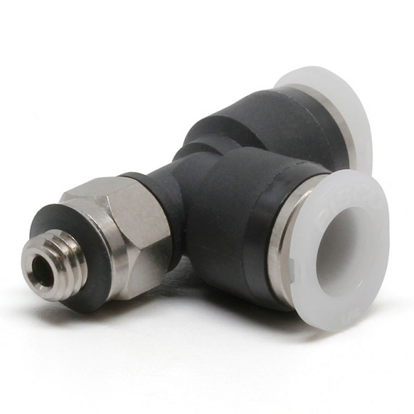 Đầu Nối Nhanh Khí Nén Dạng Chữ T Ren Ngoài Pisco PD1/4-U10MU