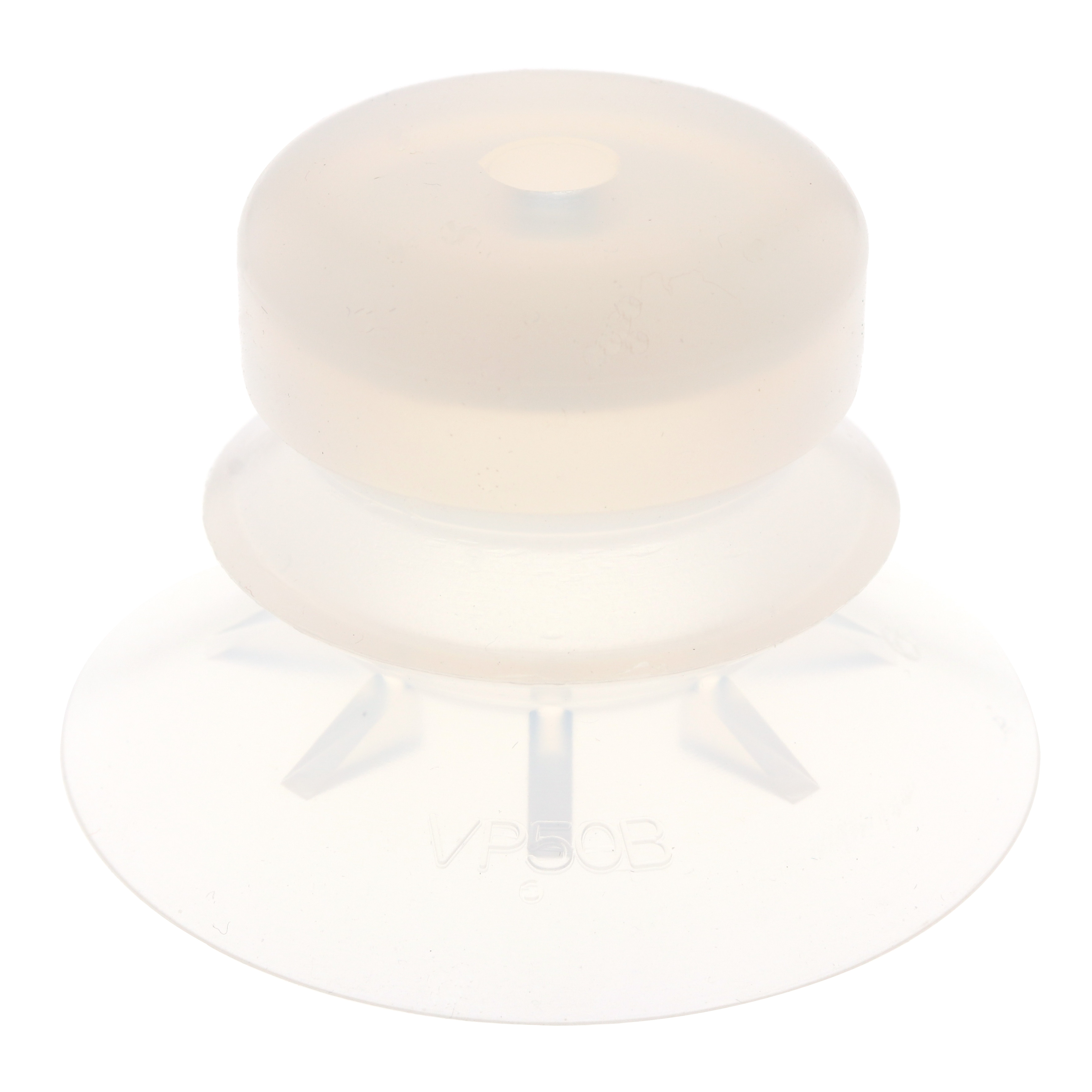 Đầu Nấm Hút Chân Không Dạng Lò Xo, Silicone, O.D 50 mm, Pisco VP50BS