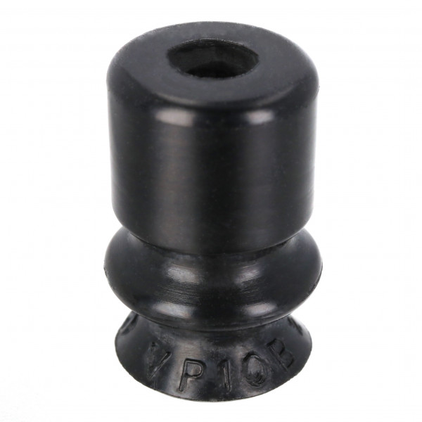 Đầu Nấm Hút Chân Không Dạng Lò Xo, Cao Su Nitrile Dẫn Điện (Điện Trở Thấp), O.D 10 mm, Pisco VP10BNE