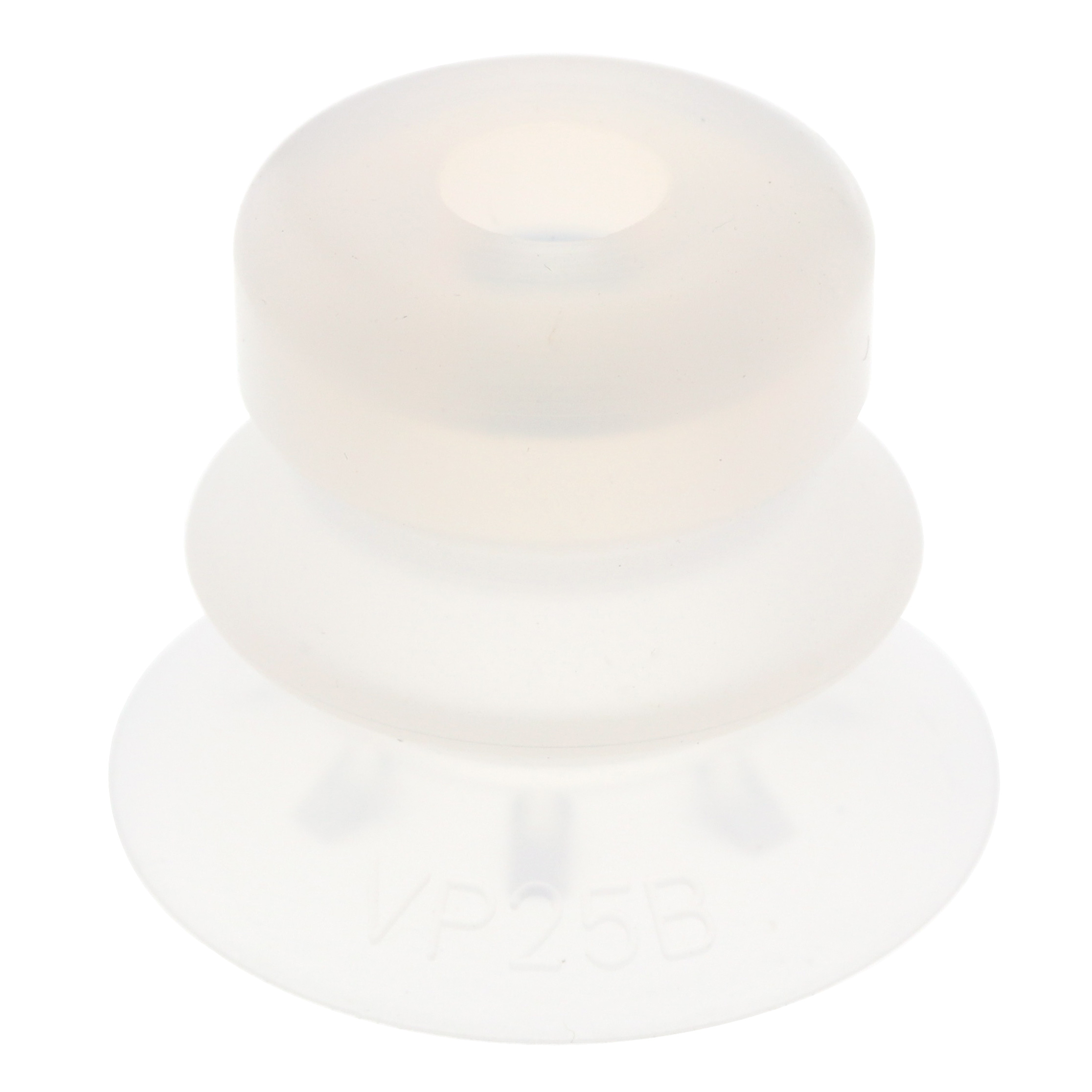 Đầu Nấm Hút Chân Không Dạng Lò Xo, Silicone, O.D 25 mm, Pisco VP25BS