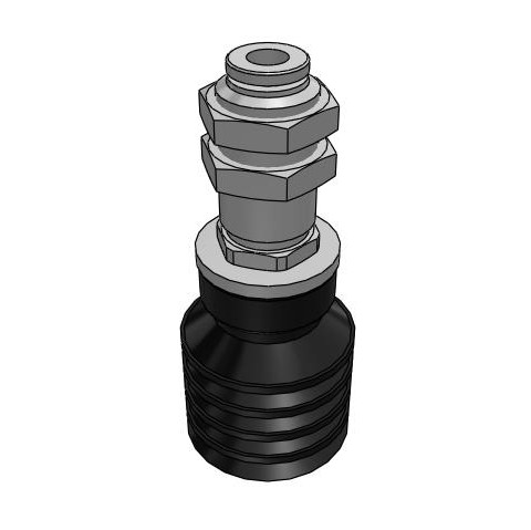 Bộ Nấm Hút Chân Không Và Giá Đỡ, Nitrile, O.D 20 mm, Pisco VPMA20WN-4J