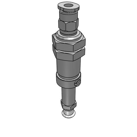 Bộ Nấm Hút Chân Không Và Giá Đỡ, Silicone, O.D 8 mm, Pisco VPC8-15RS-4J