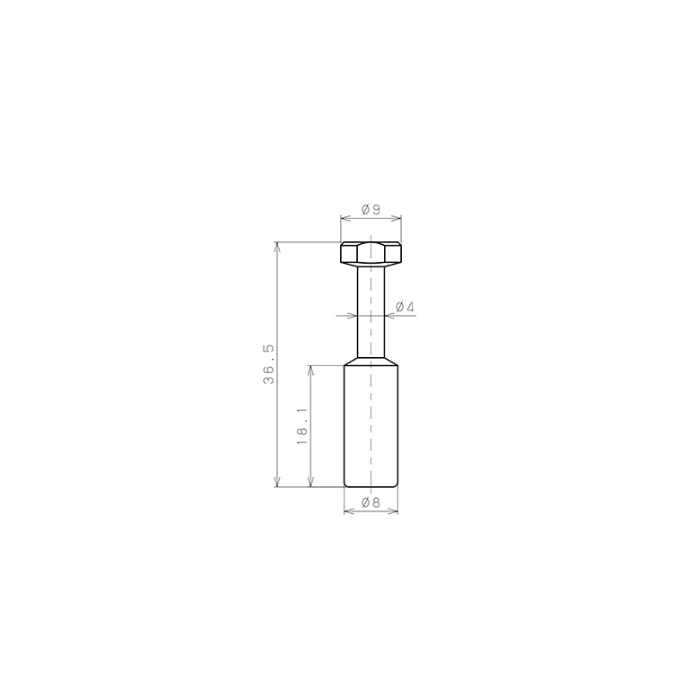 Bản vẽ kỹ thuật Nút Bịt Pisco PPP8-UC
