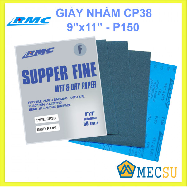 Giấy nhám nước RMC CP38 Độ Nhám 150