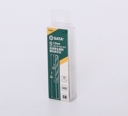 Bộ 10 Mũi Khoan Chuôi Tròn 2.8 mm SATA 52128 A