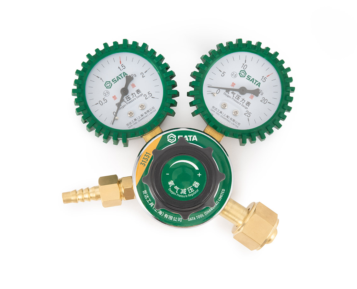 Đồng Hồ Điều Áp Khí Oxy Ren Trong SATA 31331
