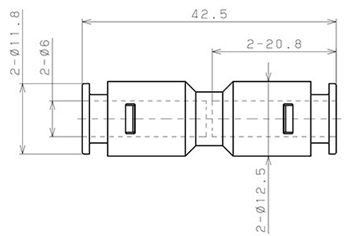 Bản vẽ kỹ thuật Đầu Nối Nhanh Khí Nén Dạng Thẳng Pisco APU6-E-C