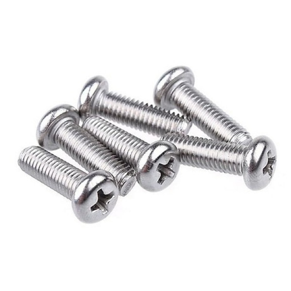 Bulong Pake Đầu Tròn Inox 304 UNC #8-32 x 7/8