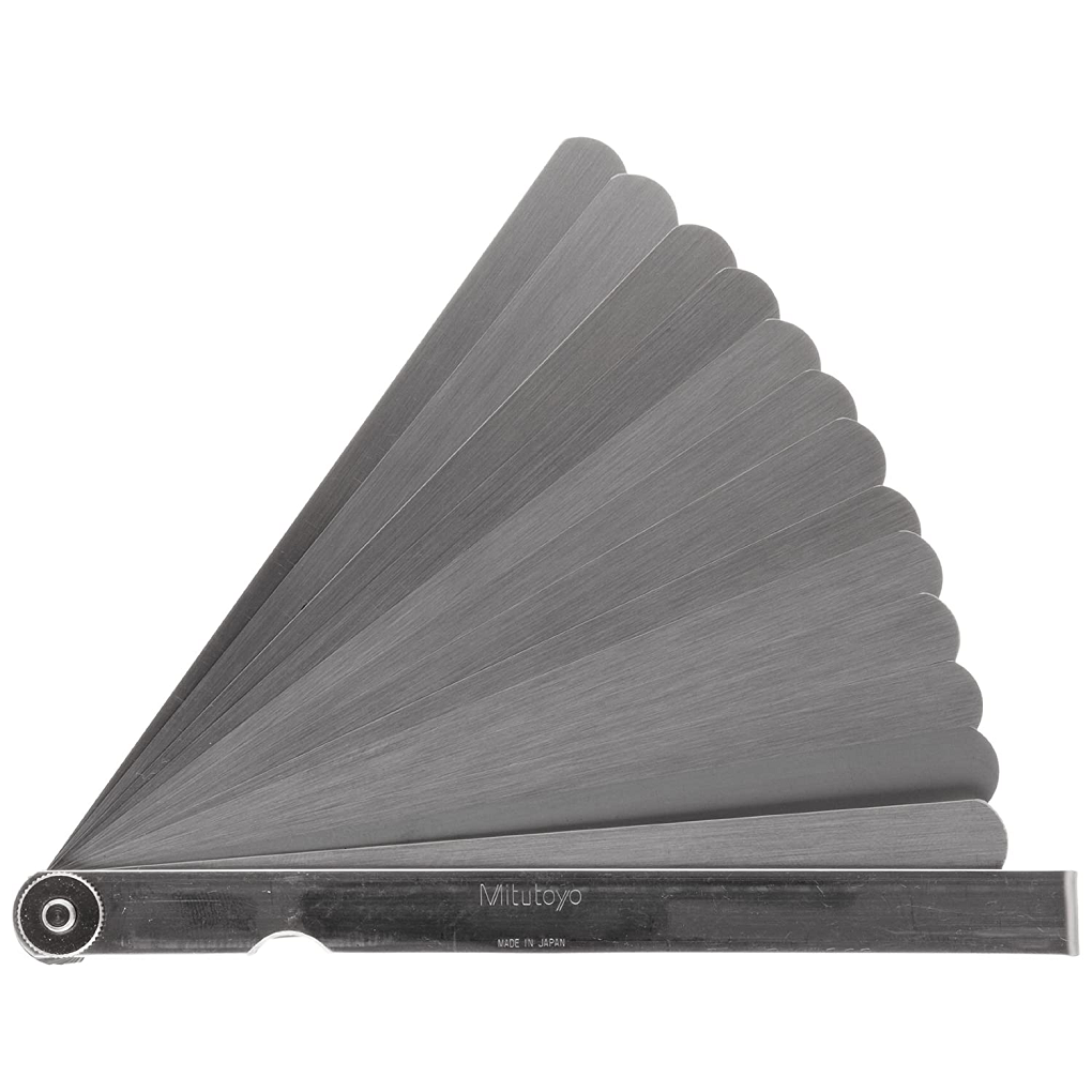 Bộ dưỡng đo bề dày Mitutoyo 184-302S (0.03-0.5mm/13 lá/150mm)