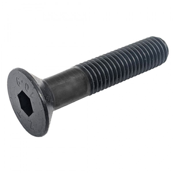Lục Giác Chìm Col Thép Đen GR 8 UNC #10-24 x 1.1/2 Ren Lửng