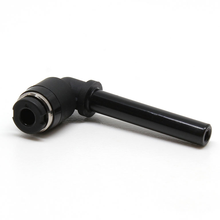 Đầu Nối Nhanh Khí Nén Giữa Ống Khí Và Fitting Dạng Nối Giảm Cong 90° Pisco PLGJ3-2MW-C