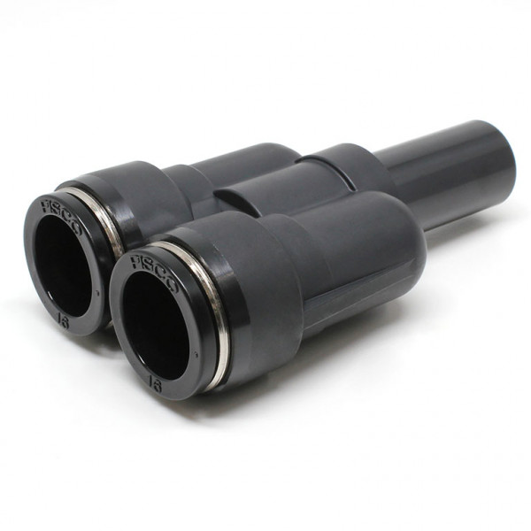 Đầu Nối Nhanh Khí Nén Giữa Ống Khí Và Fitting Dạng Chữ Y Pisco PYJ16W