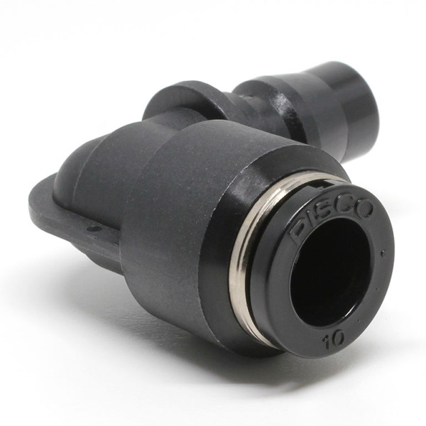 Đầu Nối Nhanh Khí Nén Nhỏ Gọn 10mm Màu Đen Pisco CPP20L-10B