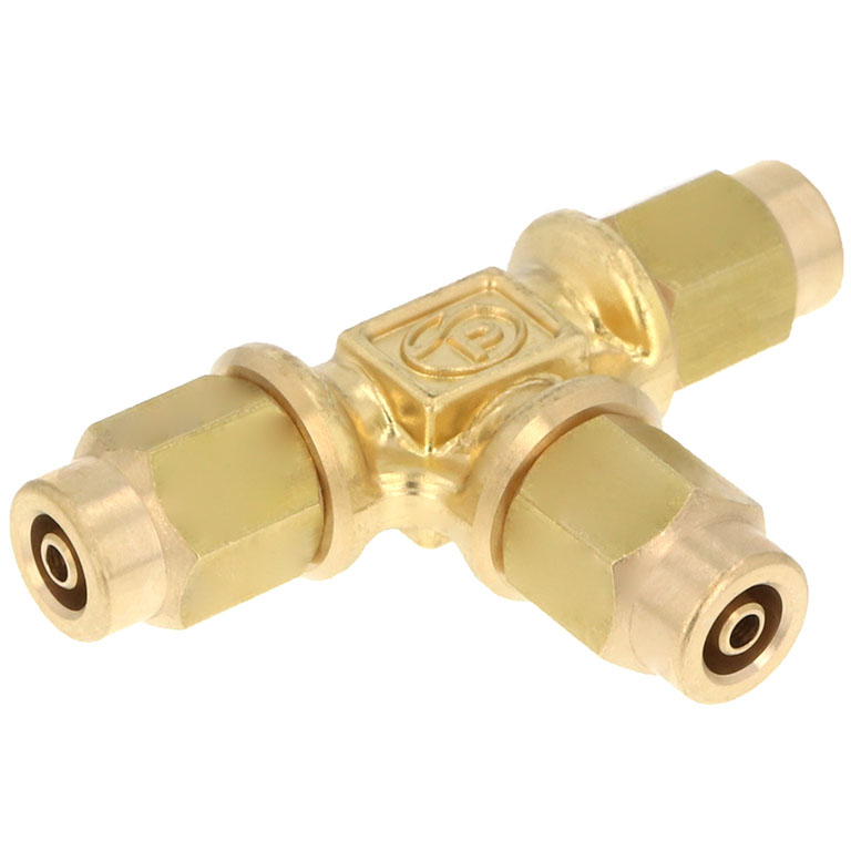 Đầu Ngạnh Nối Ống Có Đai Ốc Xiết Dạng Chữ T Pisco NKE0850