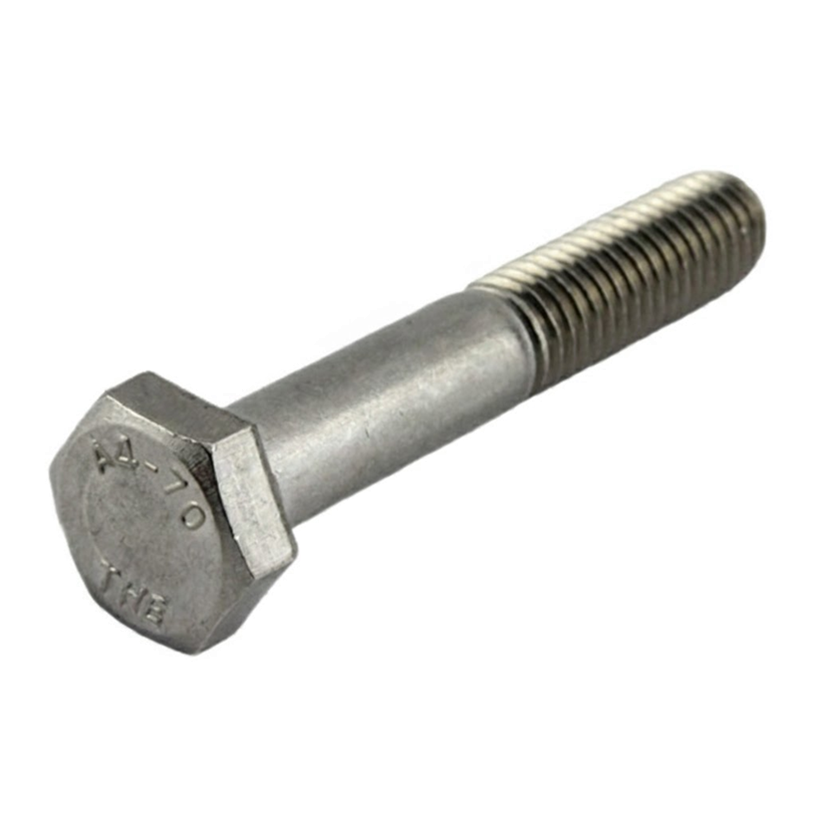 Bulong Inox 316 DIN931 M10x180 Ren Lửng