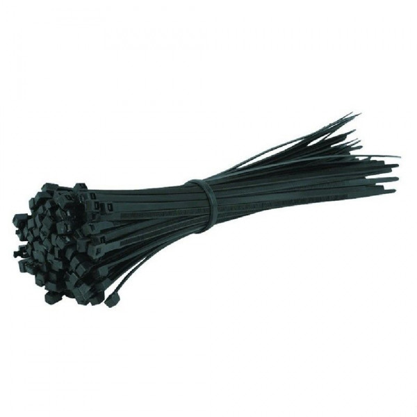 Dây Rút Nhựa Chịu Nhiệt Màu Đen KST 150 x 3.6 mm K-150IRH