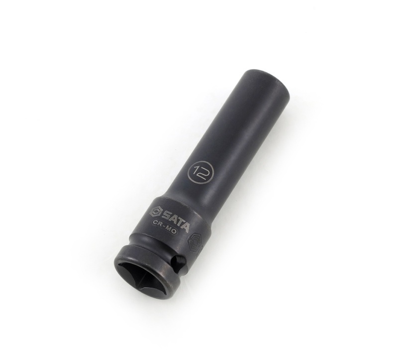 Đầu Tuýp Dài Lục Giác Đen 1/2" Thành Mỏng 15 mm SATA 34408T