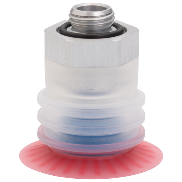 Bộ Nấm Hút Chân Không Và Giá Đỡ Ngành Bao Bì, Silicone, O.D 50 mm, Pisco VPE50PBS23-G4-FF