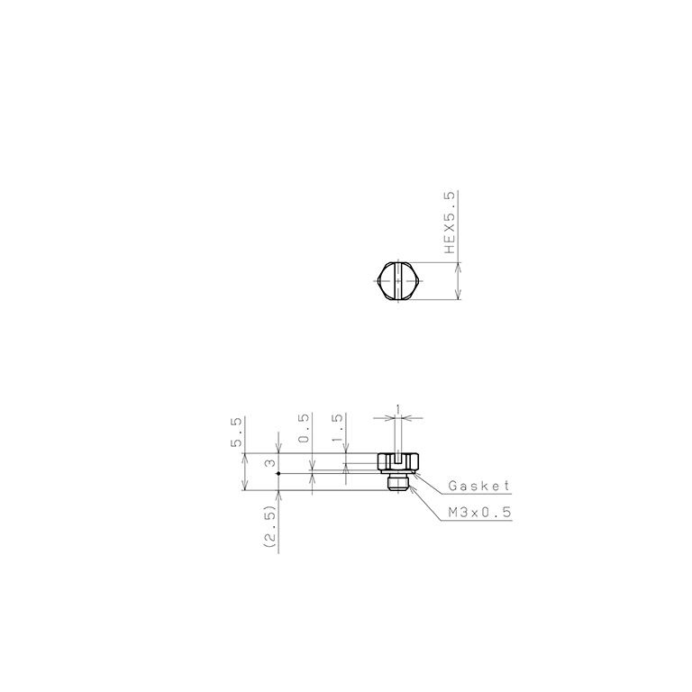 Bản vẽ kỹ thuật Nút Bịt Ren Pisco LP-M3