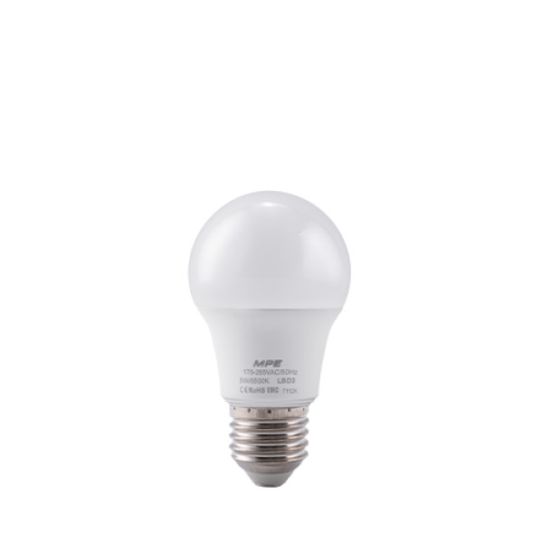 Đèn Led Bulb Chống Ẩm 5W Ánh Sáng Trắng MPE LBD3-5T