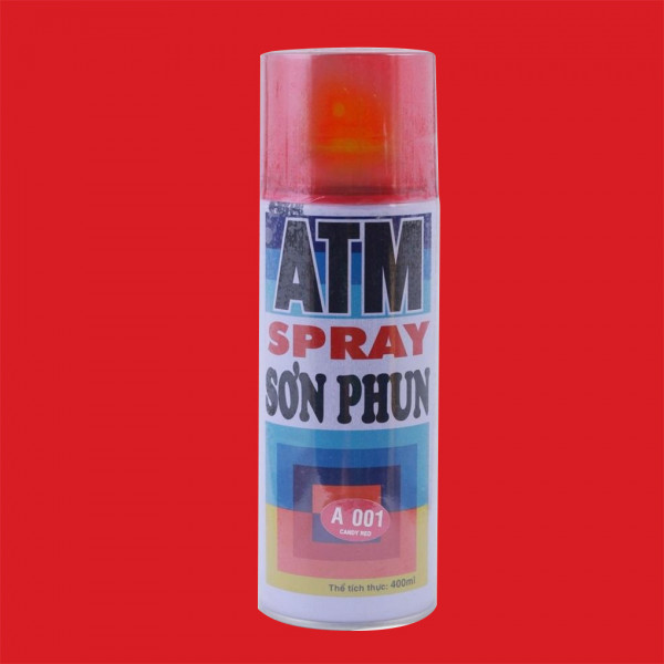 Sơn xe máy ATM A001 Màu Đỏ