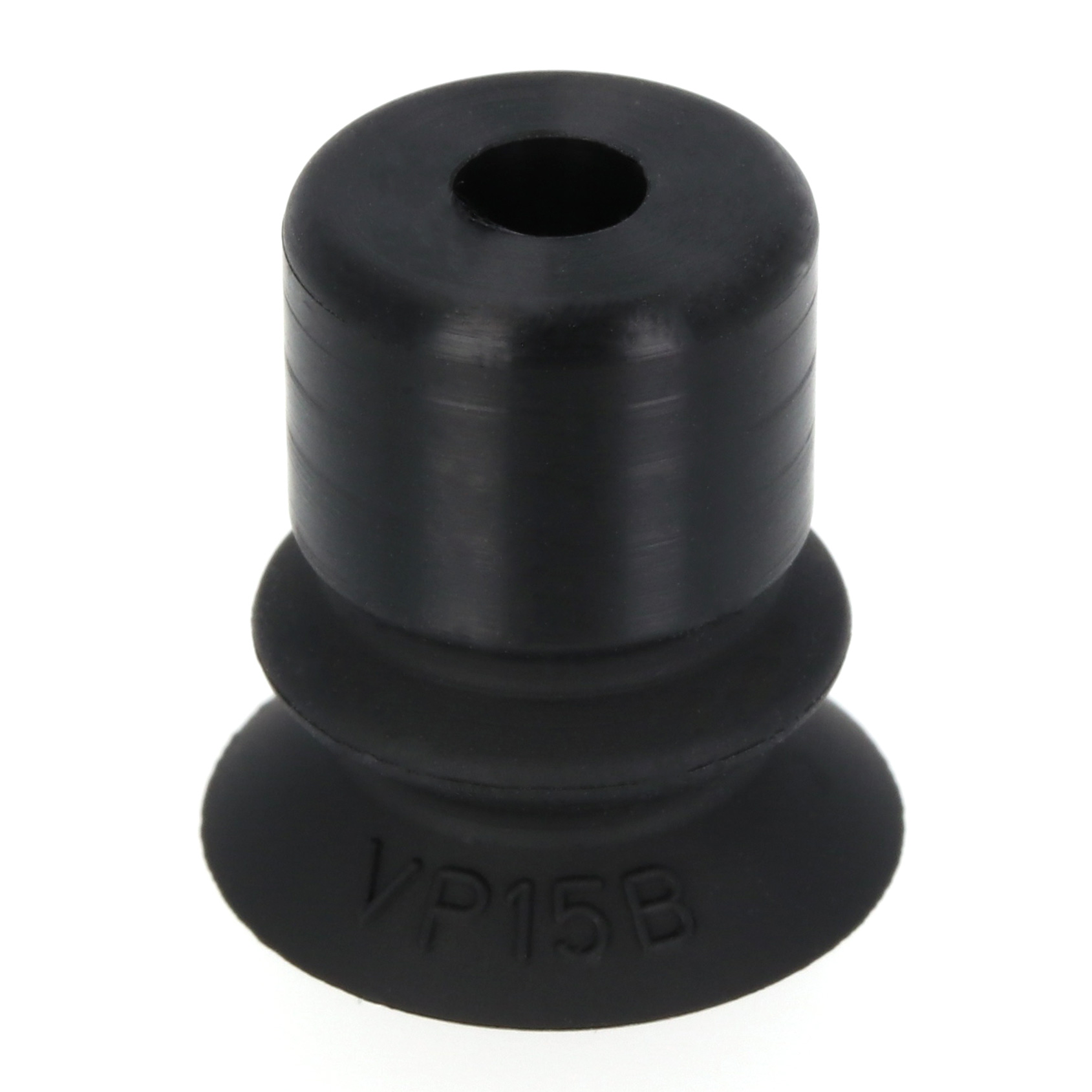 Đầu Nấm Hút Chân Không Dạng Lò Xo, Silicone Dẫn Điện, O.D 15 mm, Pisco VP15BSE