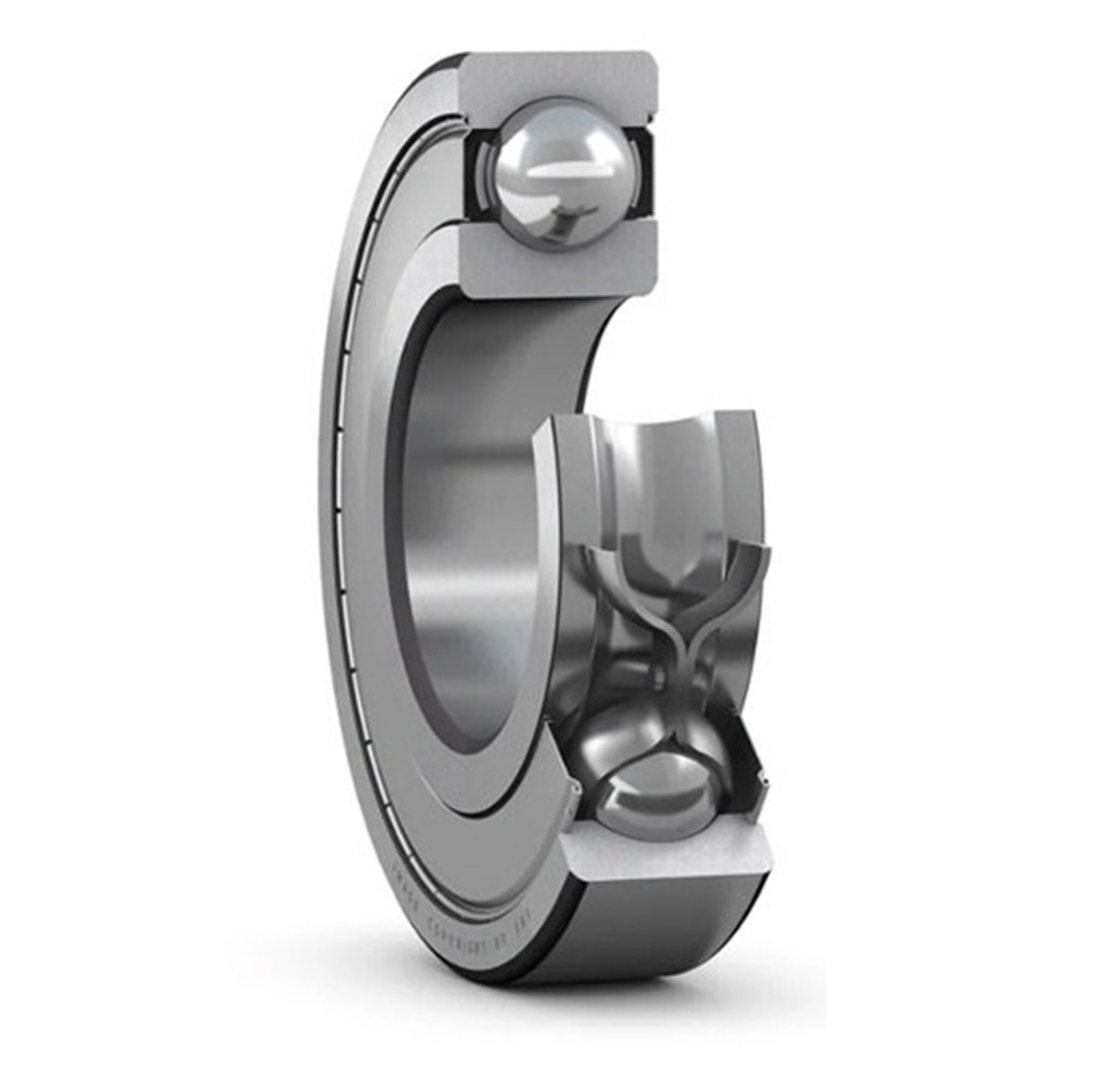 Vòng Bi Cầu Rãnh Sâu Inox SKF W 6006-2Z (30x55x13) Nắp Chắn Thép (Hai Bên)
