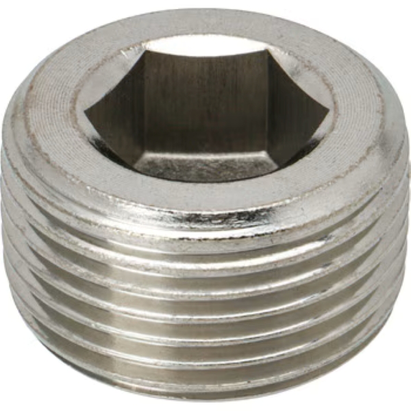 Ốc Nhét Nước Ren Côn Inox 304 (Phủ Lớp Làm Kín) R1/4 NBK Dòng SFTS