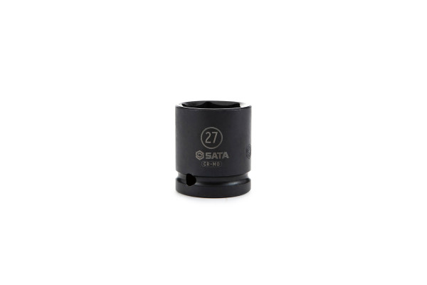 Đầu Tuýp Lục Giác Đen 1/2" Thành Mỏng 27 mm SATA 34320T