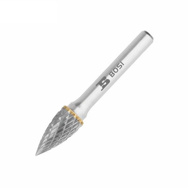 Mũi Mài Hợp Kim Đầu Nón Nhọn 6x63 mm Bosi BS539717