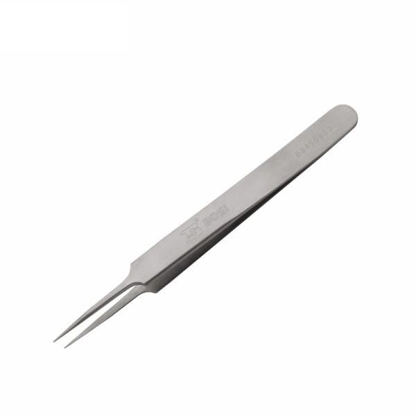 Nhíp Inox 120x9x2 mm Bosi BS450903