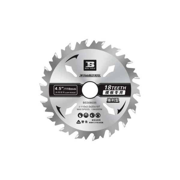 Lưỡi Cưa Gỗ TCT 4.5 Inch 110 mm Bosi BS308035
