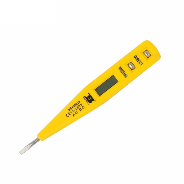 Bút Thử Điện Kỹ Thuật Số 12-250V Dài 129 mm Bosi BS450229
