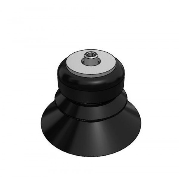 Bộ Nấm Hút Chân Không Có Vít Ren, Nitrile, O.D 50 mm, Pisco VP50BN-M6