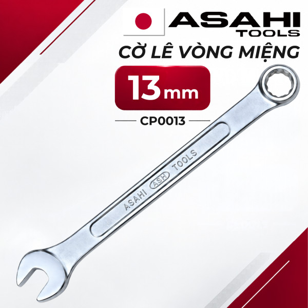 Cờ Lê Vòng Miệng 12 mm ASAHI ASA-CP0012
