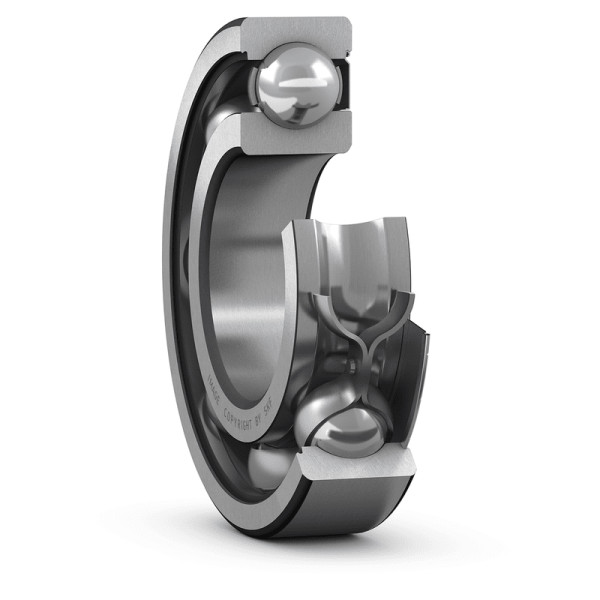 Vòng Bi Cầu Rãnh Sâu SKF 6001-Z/C3H (12x28x8) Nắp Chắn Thép (Một Bên)