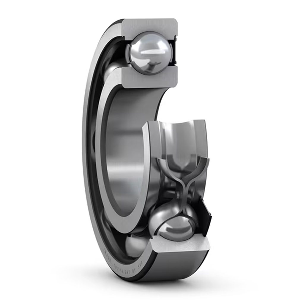 Vòng Bi Cầu Rãnh Sâu SKF 6206-RS1 (30x62x16) Không Nắp