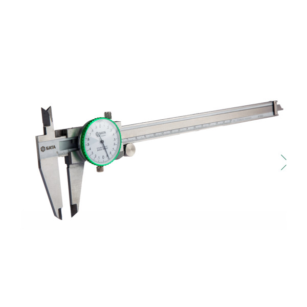 Thước Cặp Cơ Đồng Hồ Tròn 0–150 mm SATA 91521