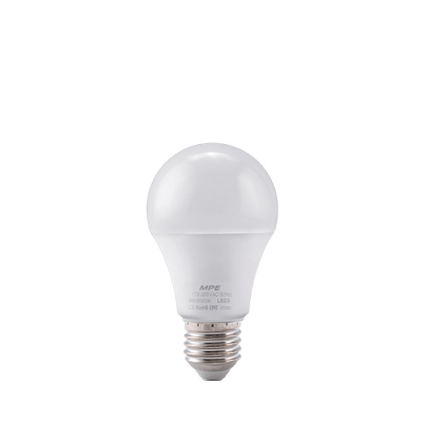 Đèn Led Bulb Chống Ẩm 9W Ánh Sáng Trắng MPE LBD3-9T