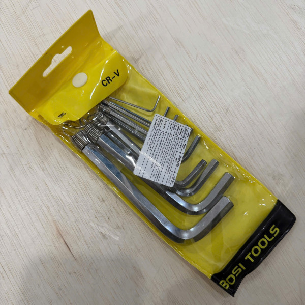 Bộ Lục Giác 10 Chi Tiết Bosi BS423191S
