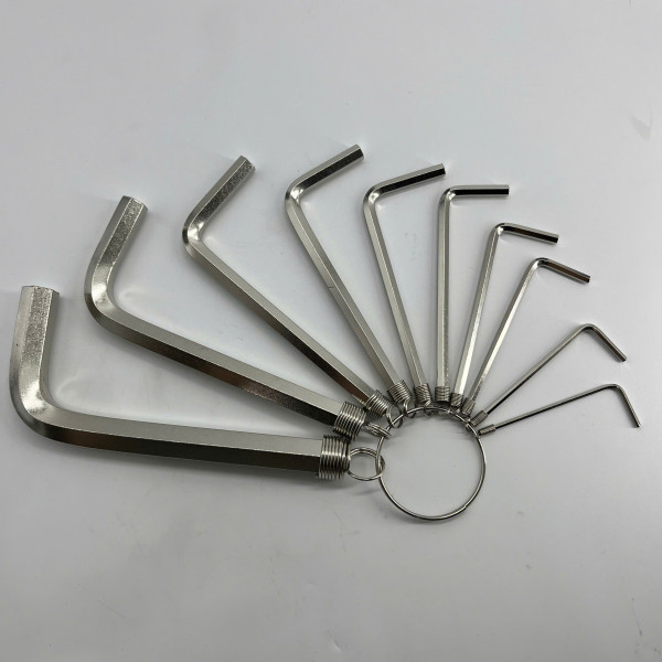 Bộ Lục Giác 10 Chi Tiết Có Túi Đựng Bosi BS423191