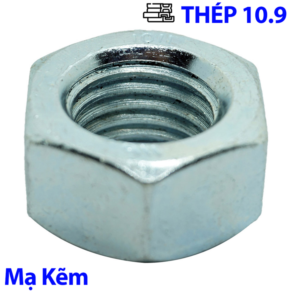 Tán Thép Mạ Kẽm 10.9 DIN934 M16